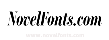 Miller Banner Extra Compressed Bold Italic