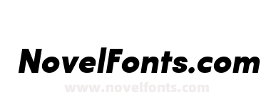 Modeco Extra Bold Oblique