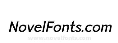 Modestic Sans Semibold Italic