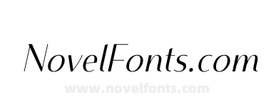Mondish Light Italic
