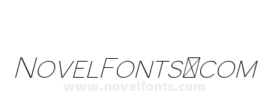 Monocole Free Thin Italic