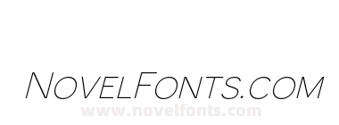 Monocole Thin Italic