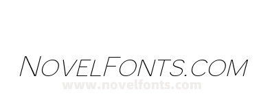 Monocole Thin Italic