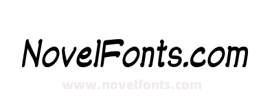 Monster Marker Condensed Italic