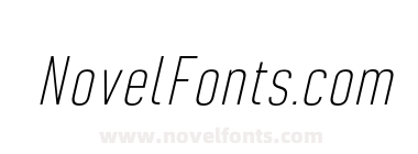 Monton Extra Light Italic