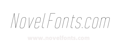 Monton Thin Italic