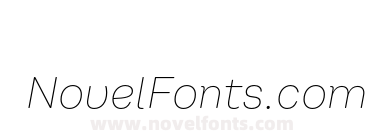 Montreux Jazz Soft Thin Italic