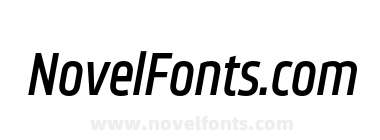 Movida Narrow Demi Bold Italic