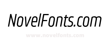 Movida Narrow Regular Italic