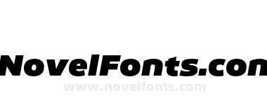 Movida Wide Black Italic