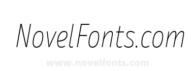 Mozer Trial Thin Italic