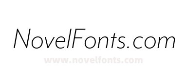 Mr Eaves ModOT Light Italic