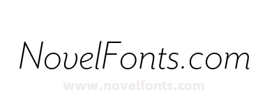 Mr Eaves SanOT Light Italic