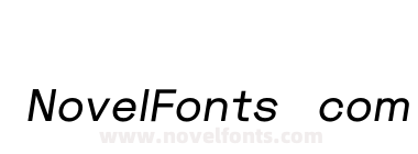 Mriya Grotesk Bold Italic