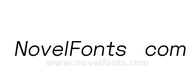 Mriya Grotesk Italic