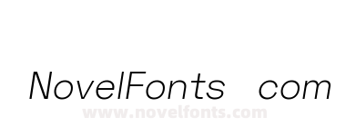 Mriya Grotesk Light Italic