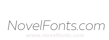 Muller Trial Thin Italic