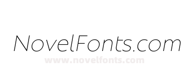 Natom Pro Extra Light italic