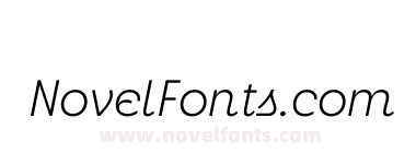 Neighbor Extralight Italic