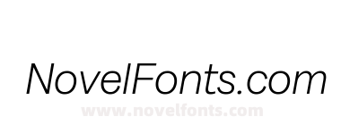 Milligram Trial Light Italic