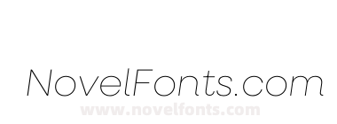 Neulis Neue Thin Italic