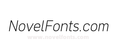 Never Mind Compact Extra Light Italic