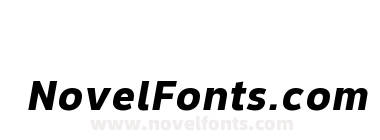 Never Mind Compact Extrabold Italic