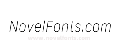 New Frank Thin Italic