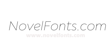 Noah Head Trial Thin Italic