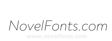 Noah Trial Ultra Light Italic