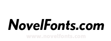 Nobel Bold Italic
