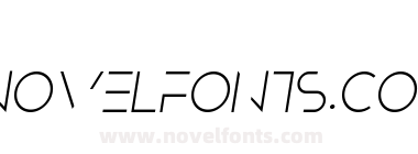Noir Thin Italic