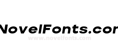 Nominee Black Extended Italic