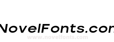 Nominee Bold Extended Italic