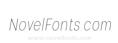 Nominee Thin Condensed Italic
