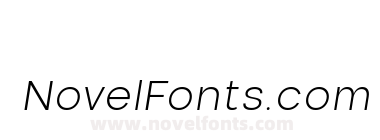 Nominee Ultra Light Italic