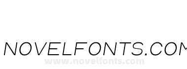 Nord Thin Italic