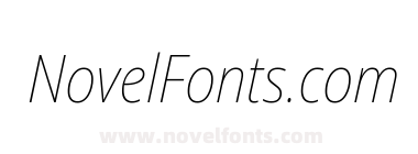 Noto Sans Display Semi Condensed Thin Italic