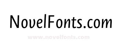 Novel Sans Cond Pro Regular Italic