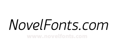 Nusara Light Italic