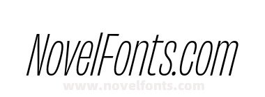 Obviously Cond Lght Italic