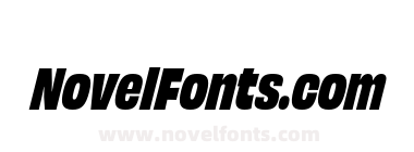 Obviously Narw Blck Italic