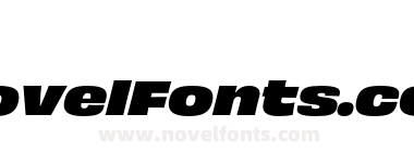 Obviously Wide Blck Italic