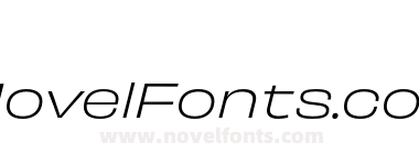Obviously Wide Lght Italic