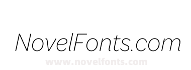 Omnes Cond Extra Light Italic