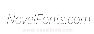 Omnes Narrow Thin Italic