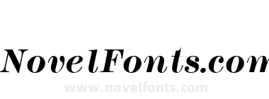 Modern Bold Italic