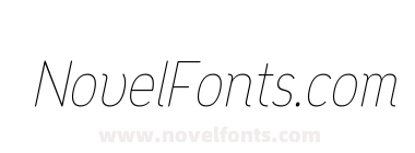 Opun Mai Thin Semi Condensed Italic