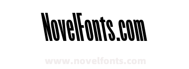 Origin Super Condensed Black Backslant