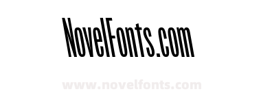 Origin Super Condensed Bold Backslant